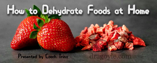 how to dehydrate foods at home for emergency food storage