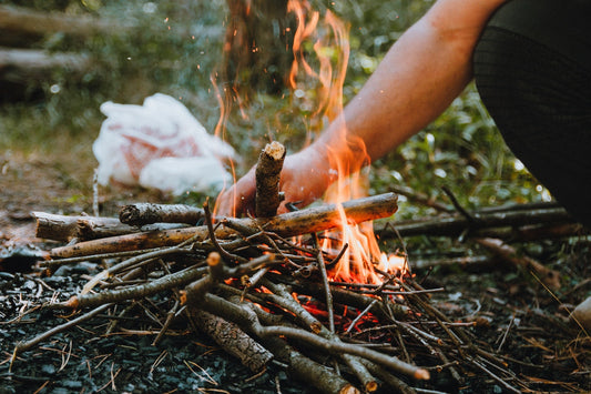 Hopefully, you'll never be in a position where you don't have any matches or a lighter to start a fire. Whether that is when you're out camping or in emergency situations.