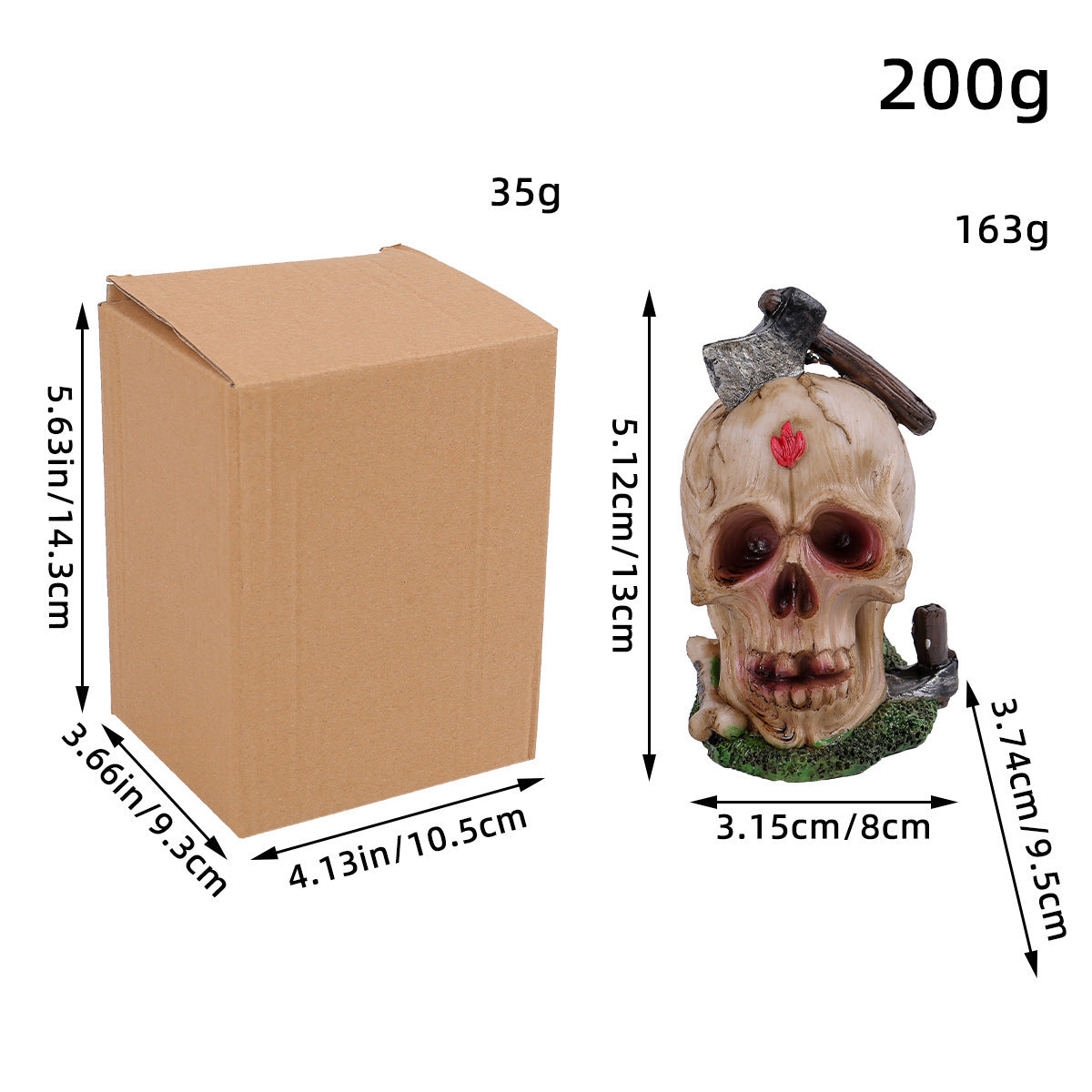 Transform your Halloween celebration with these Resin Skull Party Decorations. Crafted for a realistic yet durable look, they add an eerie charm to any space. Perfect for creating a spooky atmosphere, these skulls are ideal for parties, haunted houses, or seasonal decor.