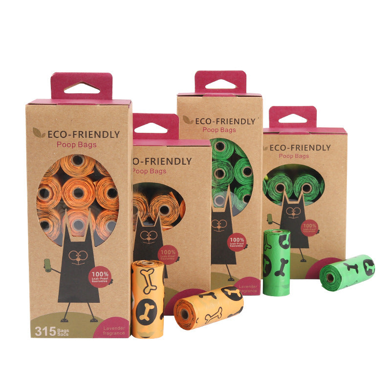 Eco-conscious and convenient, our Bulk Degradable Pet Poop Bags are the perfect solution for pet waste cleanup. Made with biodegradable materials, they are not only better for the environment but also easy to use and dispose of.