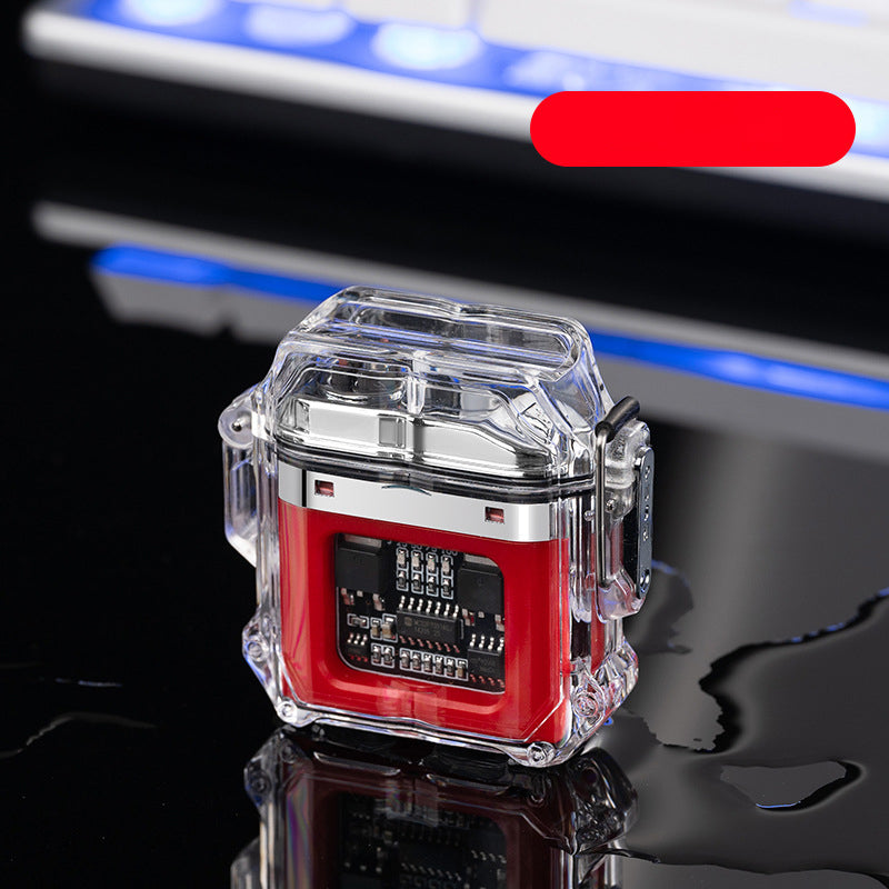 The USB Windproof Double Arc Electric Lighter is an essential emergency companion. Crafted with a durable, windproof design, this lighter allows for reliable use in any weather, ensuring your safety in any situation. Refillable and USB powered, this reliable lighter is perfect for any emergency.