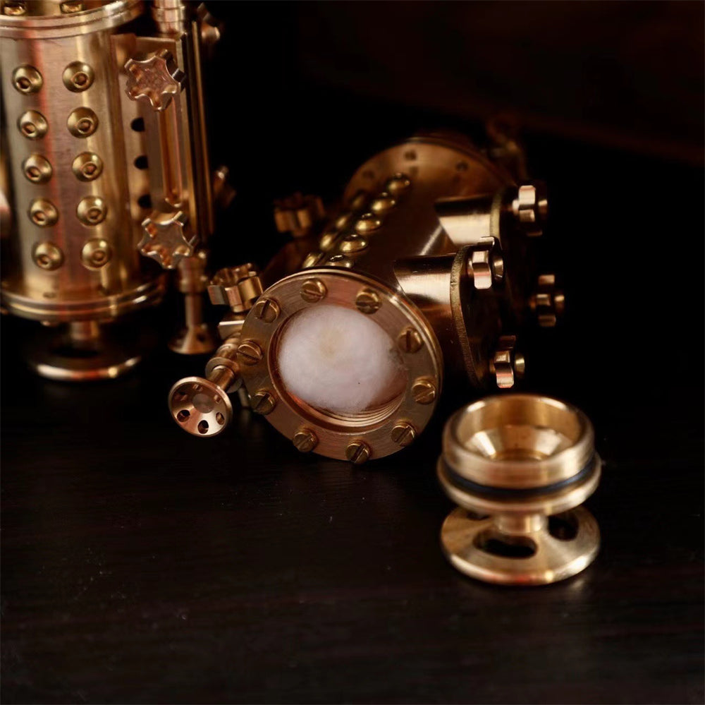 This Handmade Copper Punk Kerosene Lighter is an ideal choice for those who appreciate the art of lighter craftsmanship. Crafted from 100% copper, this lighter boasts a solid construction and is designed to provide optimal performance.