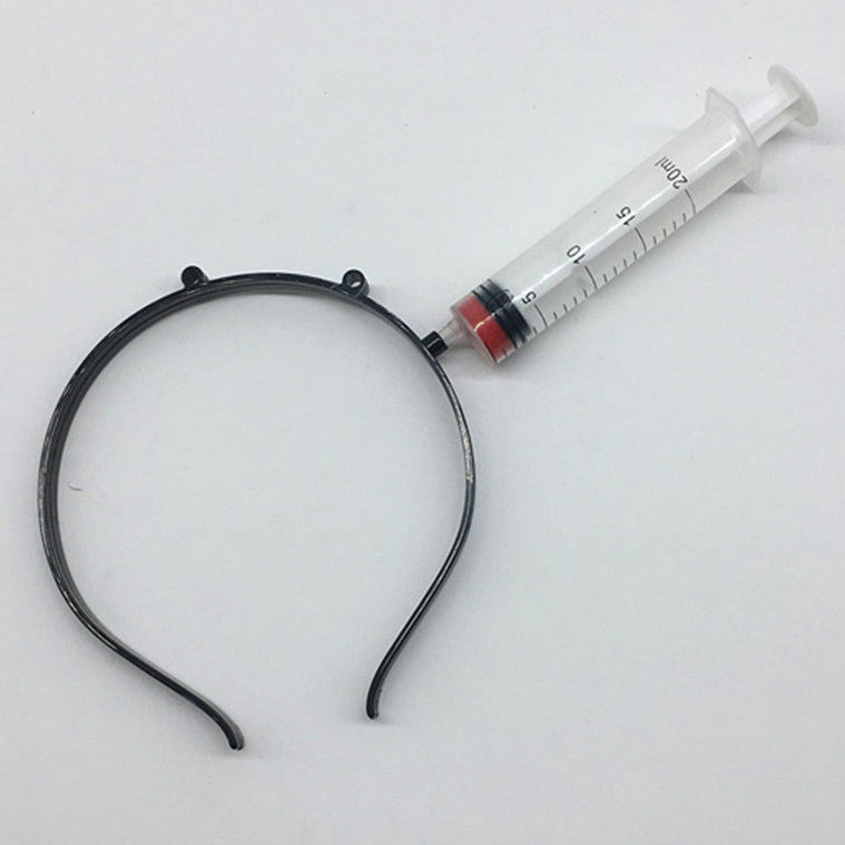 Step into the dark side with the Halloween Head Simulation Piercing. This daring accessory mimics a bold piercing look that adds an edge to your costume or everyday style.