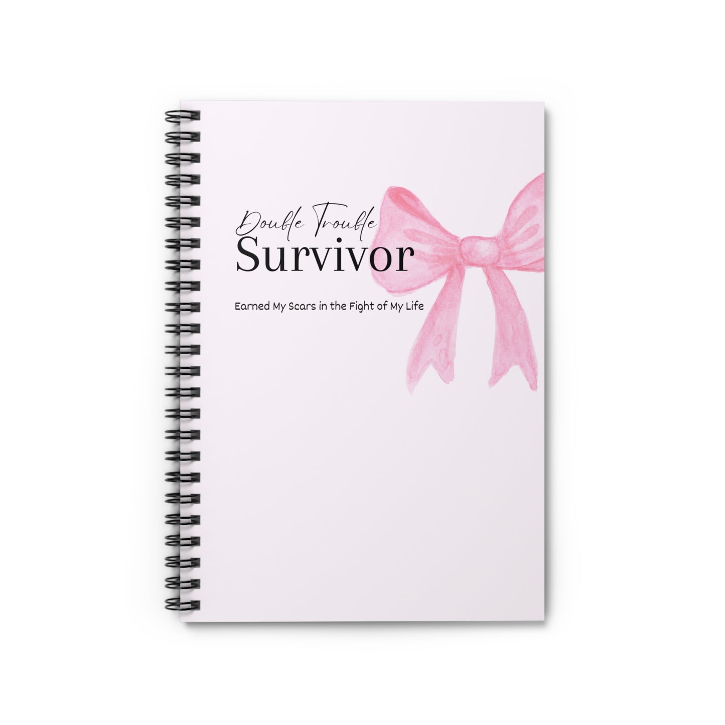 The Pink Double Trouble journal is thoughtfully designed to support those navigating life after a double mastectomy. This journal provides a safe space to express feelings, track recovery progress, and document personal experiences.