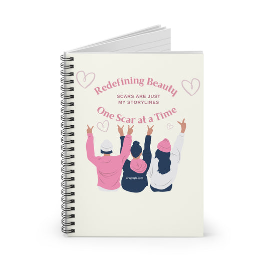 The Redefining Beauty Double Mastectomy Journal offers a compassionate space to document your journey through healing and self-discovery. Designed to support emotional expression and reflection, this journal encourages you to embrace your strength and redefine your own beauty on your terms.