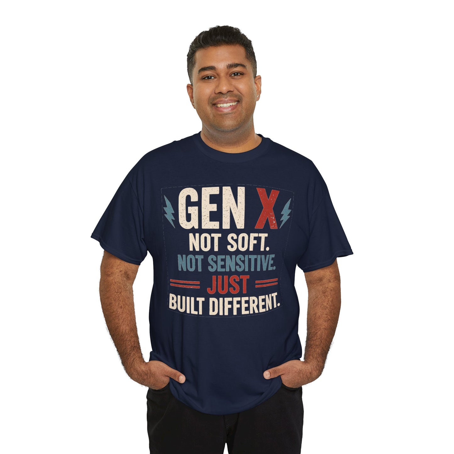 GenX Not Soft Just Built Different Cotton T-Shirt