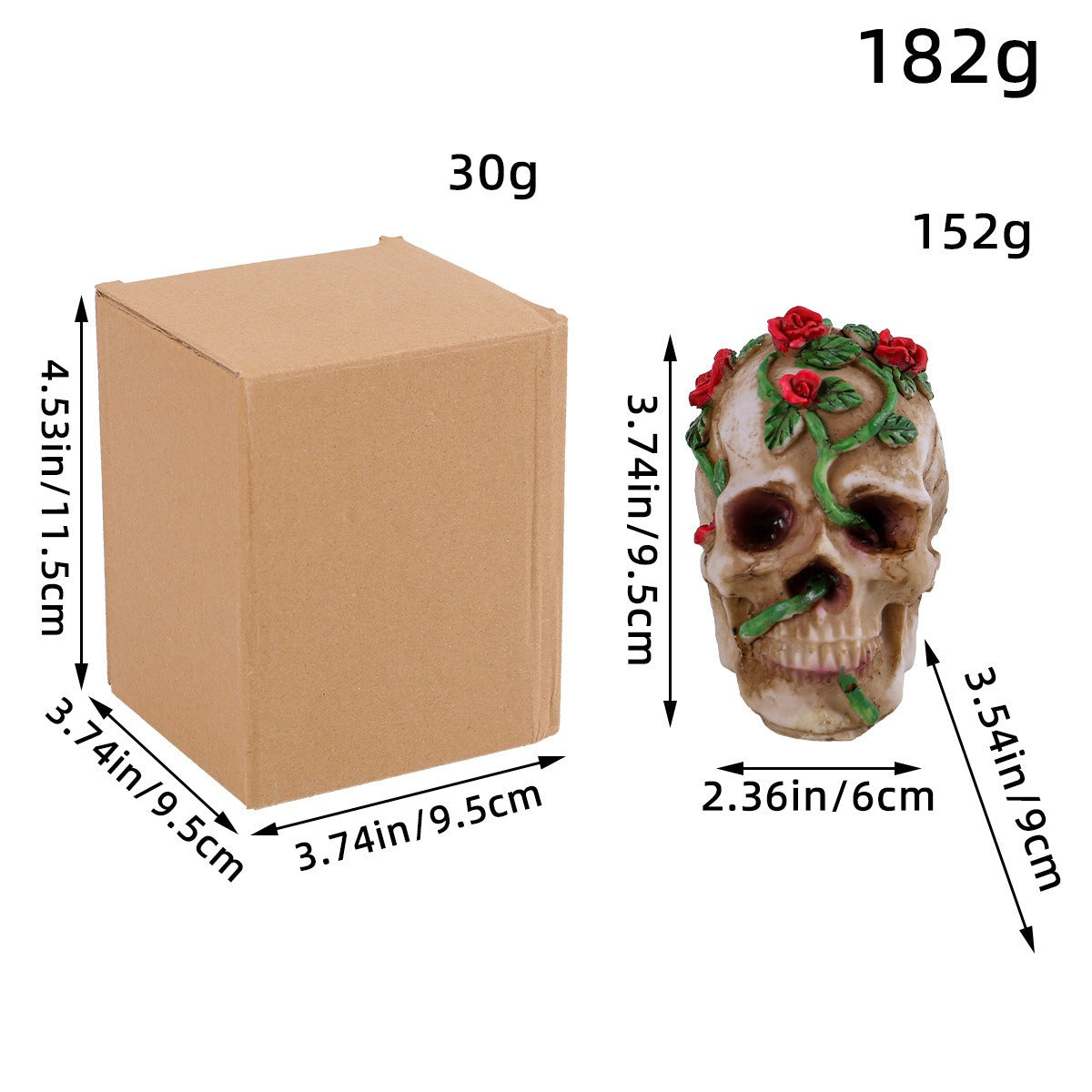 Transform your Halloween celebration with these Resin Skull Party Decorations. Crafted for a realistic yet durable look, they add an eerie charm to any space. Perfect for creating a spooky atmosphere, these skulls are ideal for parties, haunted houses, or seasonal decor.