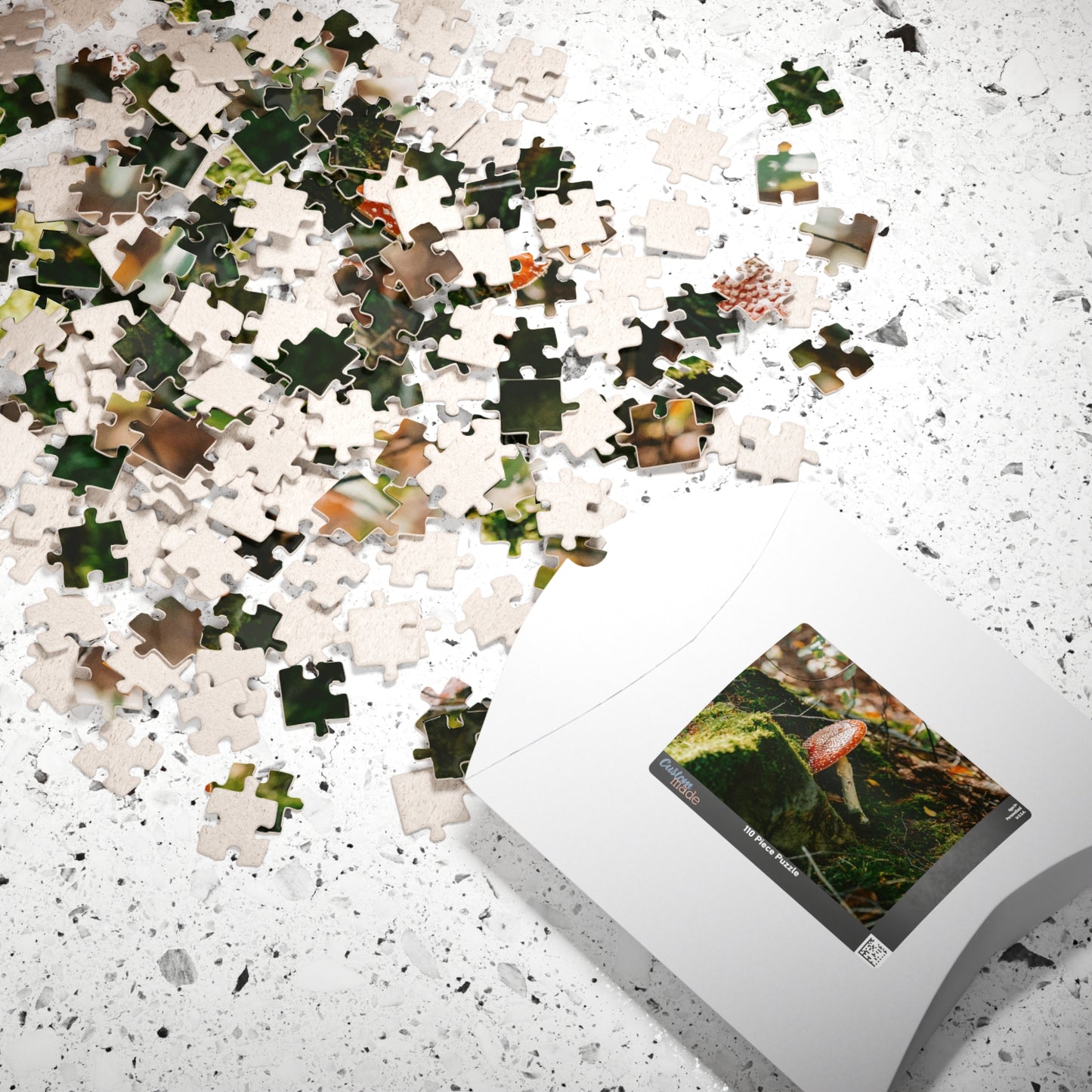 Beautiful Single Mushroom Puzzle - 110 to 1014 Pieces