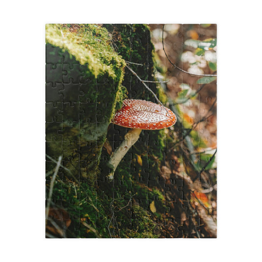 Beautiful Single Mushroom Puzzle - 110 to 1014 Pieces