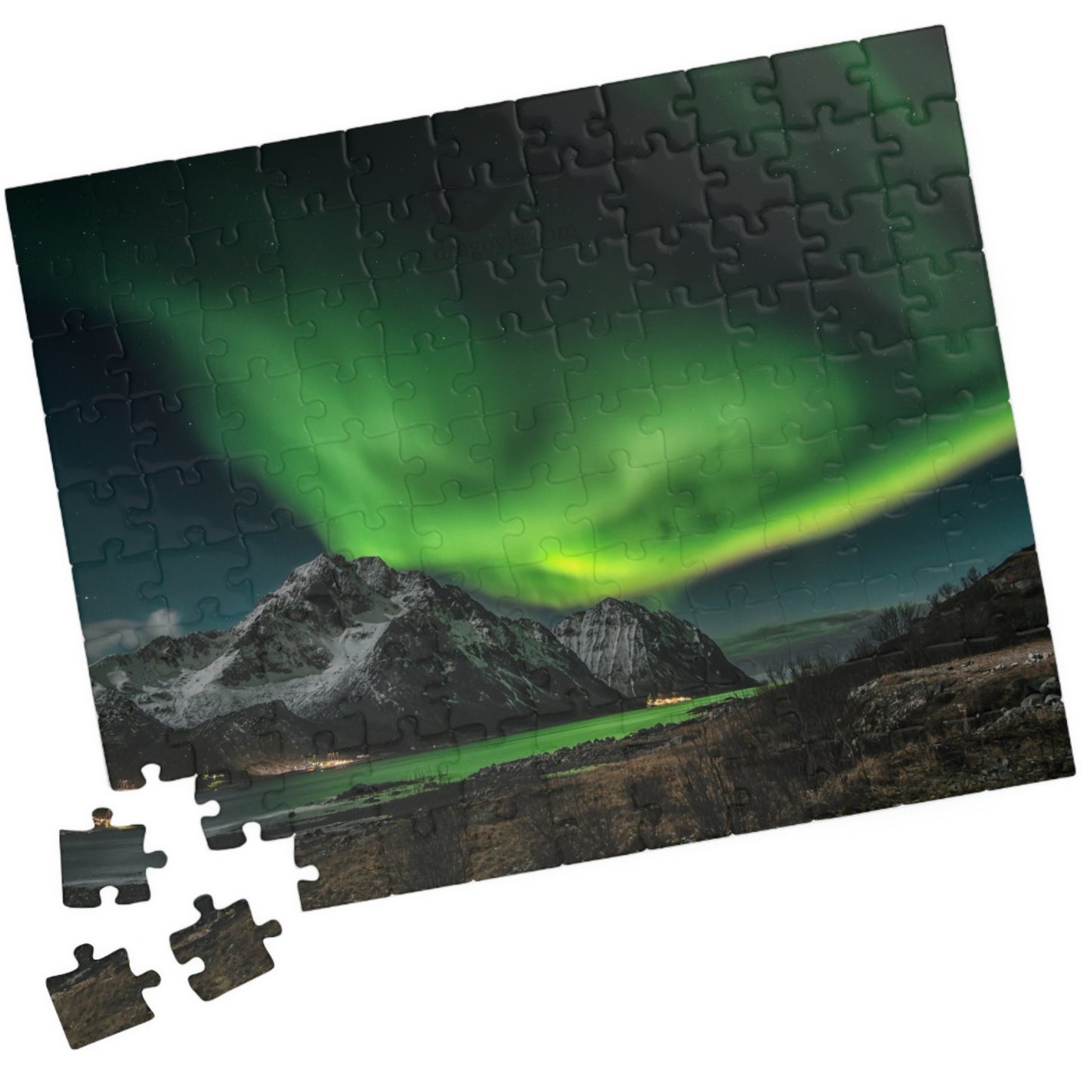 Indulge in a luxurious puzzle experience with Those Northern Lights. With 110 to 1014 pieces, this puzzle captures the beauty of the Northern Lights and provides hours of entertainment. Its exquisite design and high-quality pieces make it a must-have for any puzzle enthusiast. Escape into the enchanting world of the Northern Lights with this exclusive puzzle.