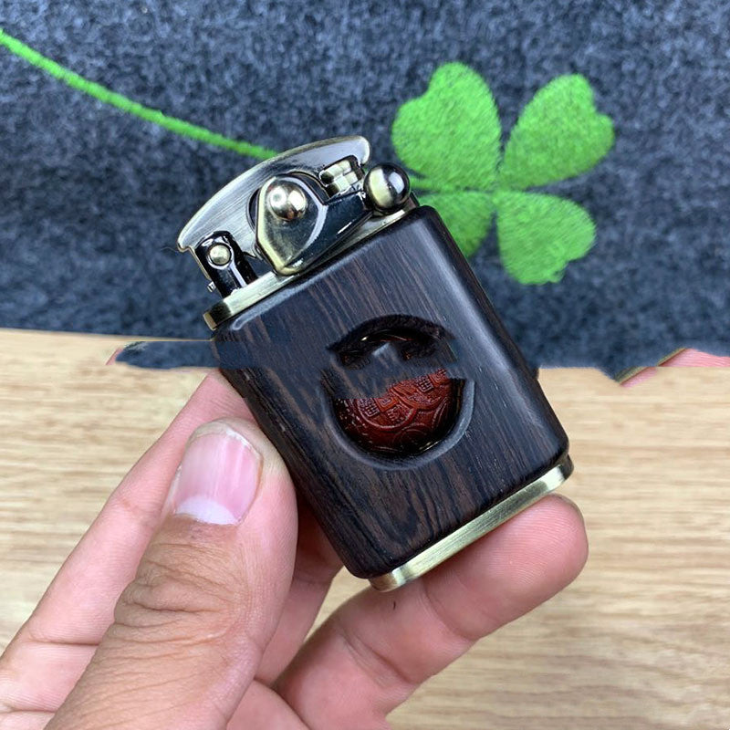 The Zorro Rotating Bead Kerosene Lighter is an easy-to-use, reliable lighter. It features a rotating bead design with a built-in ignition system, allowing you to easily ignite the flame. Its lightweight design ensures easy portability and convenience.