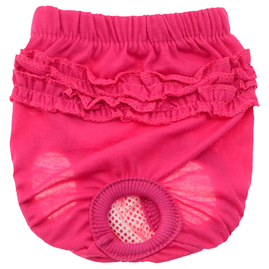 Keep your pup comfortable and mess-free with Dog Menstruation Sanitary Pants. These soft, durable pants help prevent irritation and messes associated with heat, pregnancy, and menstrual cycles.