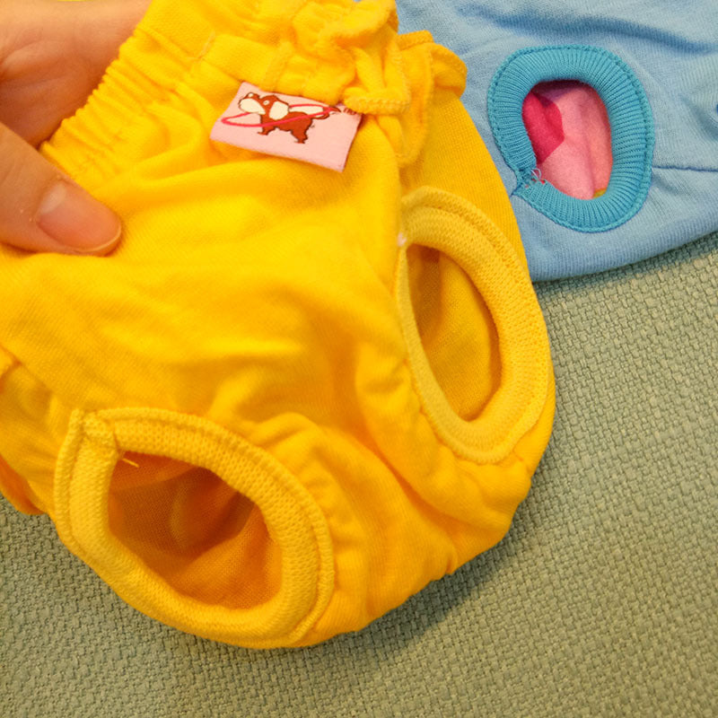 Keep your pup comfortable and mess-free with Dog Menstruation Sanitary Pants. These soft, durable pants help prevent irritation and messes associated with heat, pregnancy, and menstrual cycles.