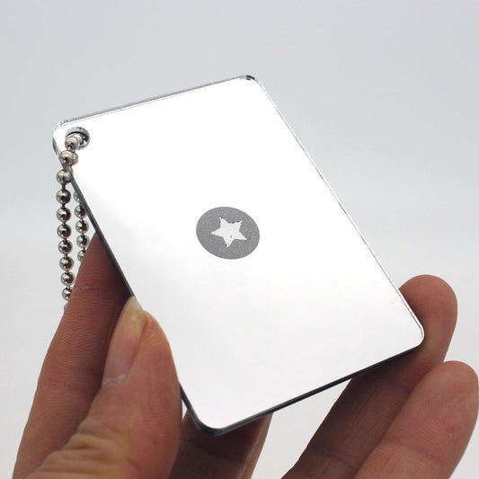 The Rescue Multifunctional Signal Mirror is an ideal item to add to your emergency kit. With high-quality reflectivity and a durable design, this signal mirror can help you to send rescue signals at a distance and assists in location rescue efforts. Its multifunctionality also makes it a great choice for hiking, camping, and other outdoor activities.