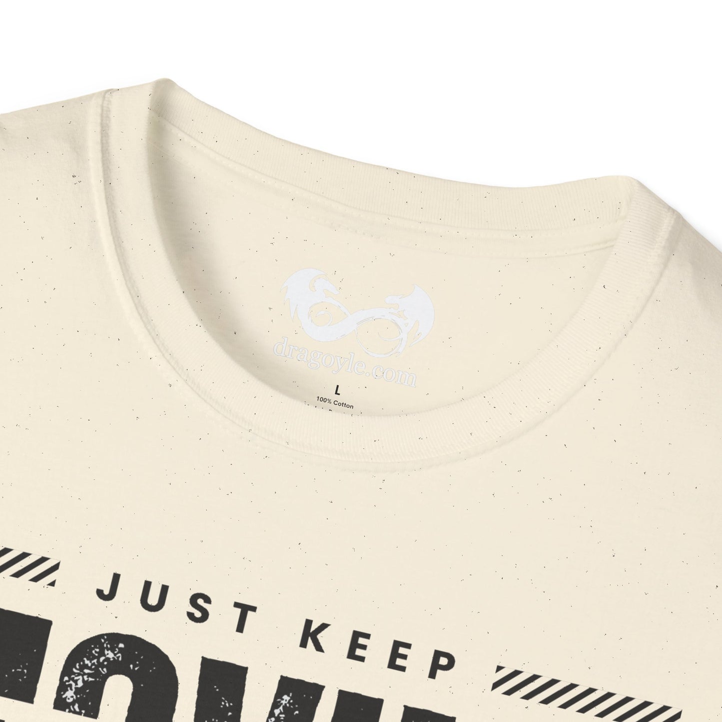 This unisex t-shirt is a canvas for self-expression, crafted for those who embrace resilience. With the phrase "Just Keep Moving Forward - Cancer Survivor" emblazoned across the chest, it celebrates strength and spirit.