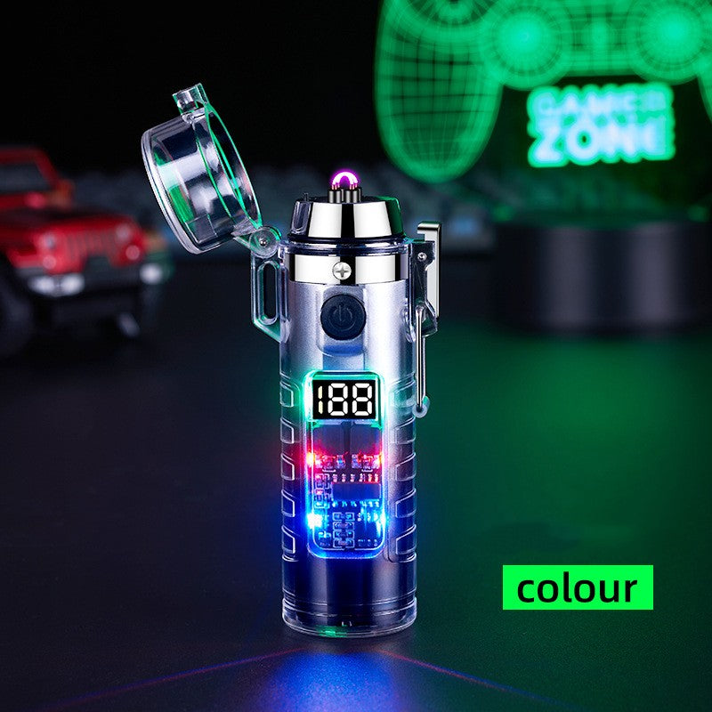 Be prepared with this attractive and reliable Dual Arc USB Charging Lighter. This waterproof lighter is easily rechargeable via USB and is perfect for any bug out bag, emergency supplies, or camping and hiking trips.