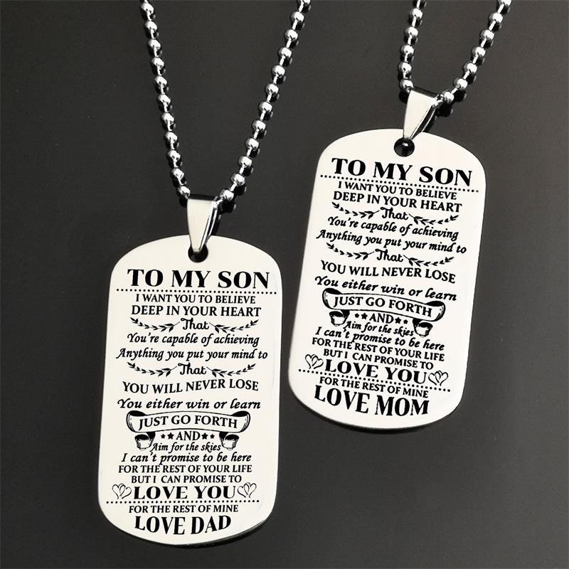 Distinguished Engraved Metal Dog Tags