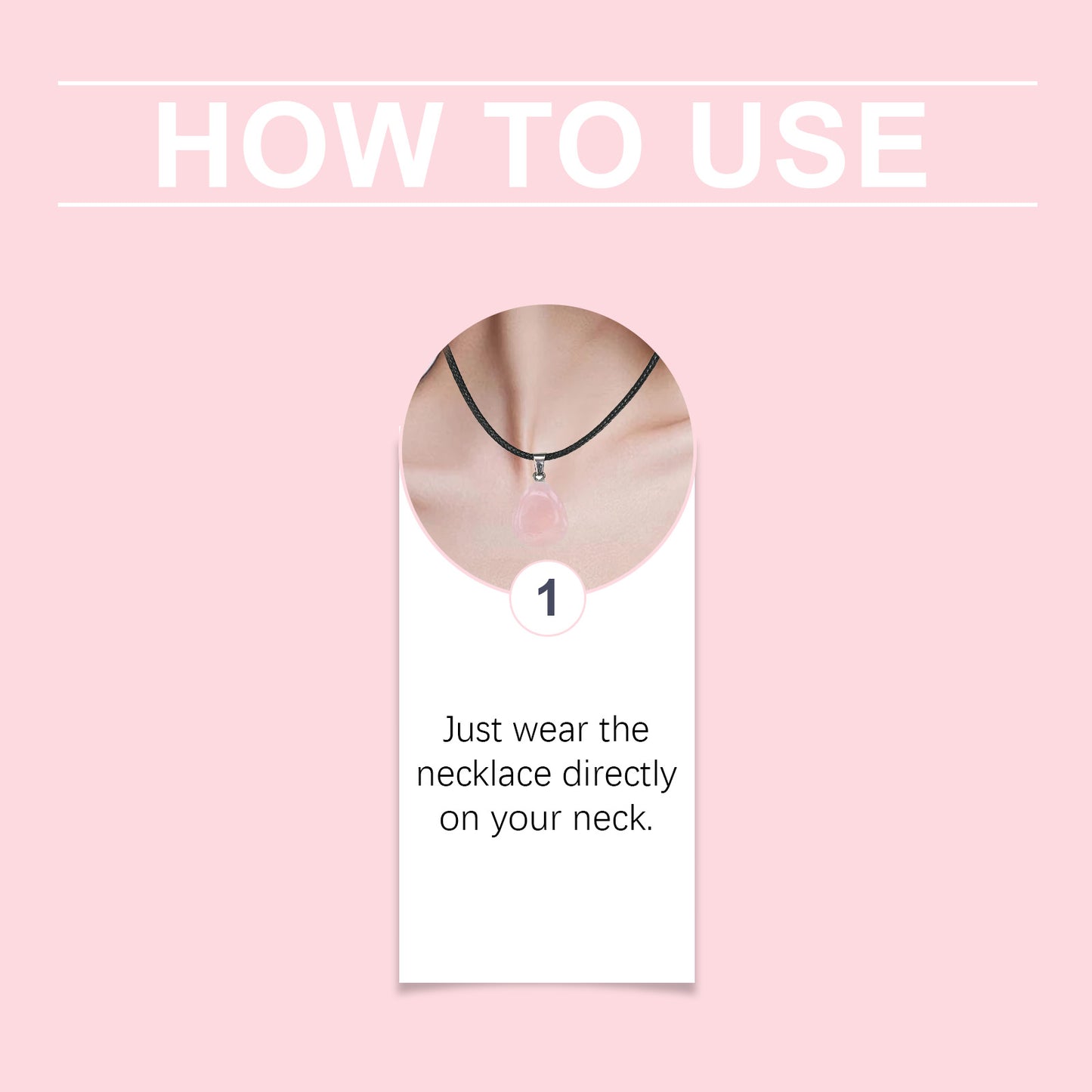 Exquisite Powerful Pink Crystal Necklace