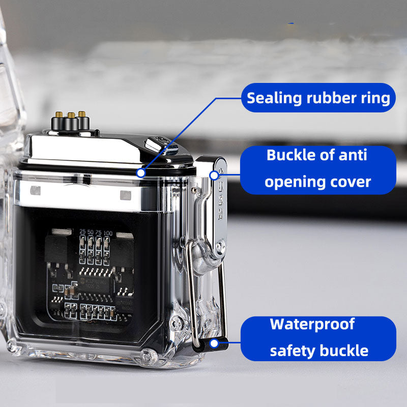 The USB Windproof Double Arc Electric Lighter is an essential emergency companion. Crafted with a durable, windproof design, this lighter allows for reliable use in any weather, ensuring your safety in any situation. Refillable and USB powered, this reliable lighter is perfect for any emergency.