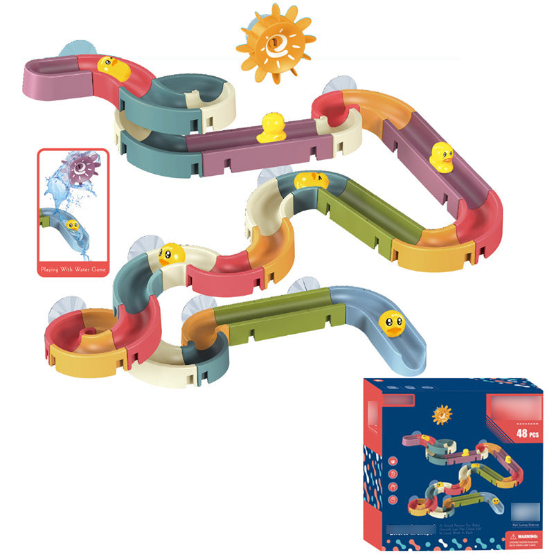 7646be9ac33de7479231fdfdf0a7aacb Unleash your child's creativity and imagination with our DIY Educational Water Assembly Track Toy! This hands-on toy offers endless opportunities for learning and exploration as they build and design their own water track. Let their curiosity flow and watch as they discover the wonders of fluid mechanics and problem-solving skills.