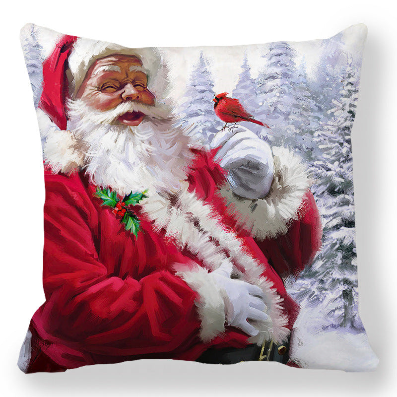 81acb461a9d156cad6fe73d3f8eb8fd4 Transform your living space into a luxurious holiday wonderland with our Christmas Oil painting Peach Skin Plush Pillowcase. Made from premium materials, this pillowcase features a stunning oil painting design that adds an elegant touch to any room.