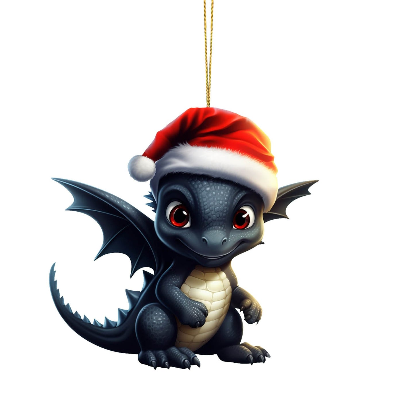 8f40894b1957098e671a817dbb48129f Unleash some holiday magic with our Dragon 2D Flat Christmas Pendant! This quirky pendant brings a touch of playfulness to your Christmas spirit. Perfect for those who don't take themselves too seriously. Show off your unique style with this fun and festive accessory.