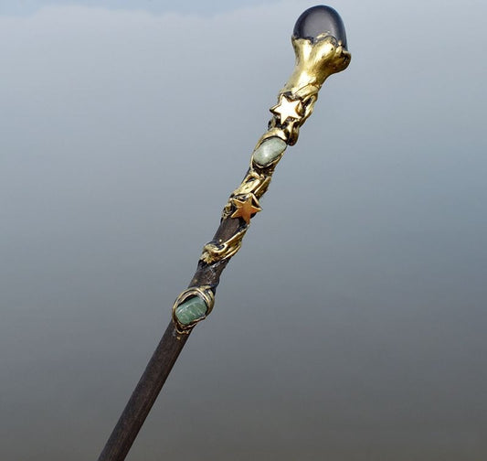 740286a4c38bcf645c702dc63e944b76 Add some magic to your life with our Unique Crystal Handmade Wands! Each wand is uniquely crafted with beautiful crystals to enchant and empower. Elevate your spiritual practices or bring a touch of whimsy to daily tasks. The perfect gift for any witchy woman, magic lover or crystal collector.