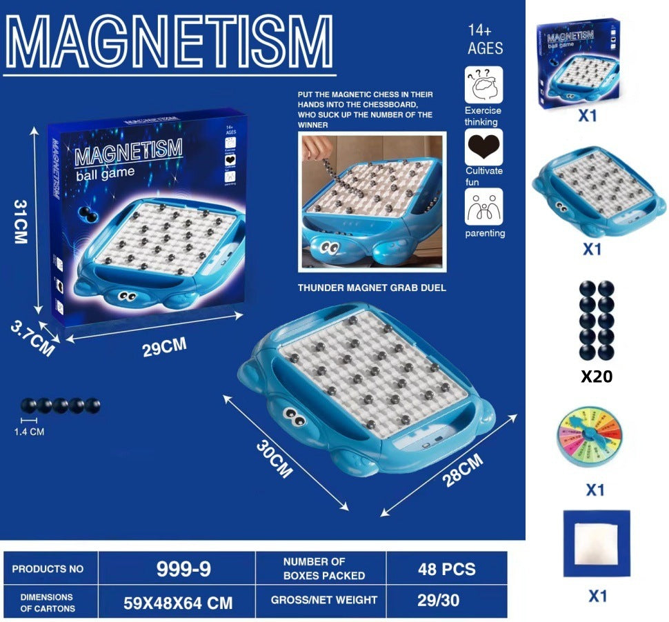 c29b8f1ed7e17ca6e9f5d4fd3412ce4e Experience the magic of magnetic induction with our Children Stepping on Thunder Chess. Watch as the pieces come to life as your child moves them around the board. Enhance their cognitive skills and imagination with this unique and sophisticated game. A must-have for any young genius.
