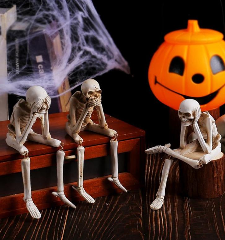 Unleash your daring side with our Halloween Skull Resin Ornaments! These skull-shaped decorations will add a touch of spooky and adventurous flair to your Halloween decor. Made of durable resin, they are perfect for indoor or outdoor use.