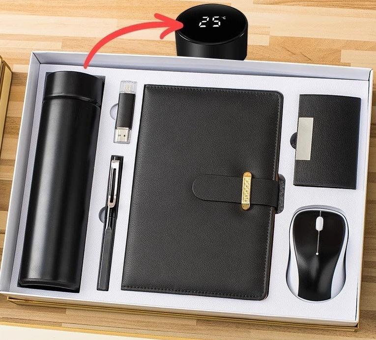 44b3384478fc0021880def3c604ebf7e Keep your drinks hot or cold on the go with our 6 Piece Thermal Cup Business Gift Set! A perfect gift for those employees with long commutes or busy work days, this set includes a thermal cup that is both functional and stylish. Stay hydrated and impress your business partners with this must-have business gift set.