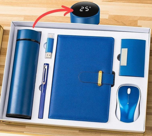 f53585a6331a3336e1e077f9539068a8 Keep your drinks hot or cold on the go with our 6 Piece Thermal Cup Business Gift Set! A perfect gift for those employees with long commutes or busy work days, this set includes a thermal cup that is both functional and stylish. Stay hydrated and impress your business partners with this must-have business gift set.