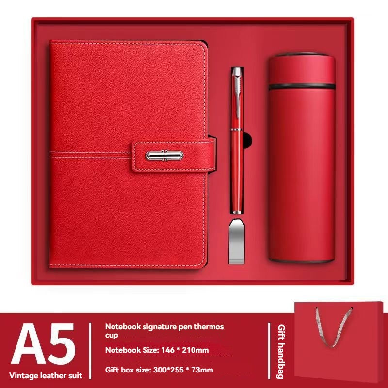 018a783e684a8106c01ea4ecd480b3ef Elevate your gift giving game with our Notebook Suit Gift Box! This sleek and stylish set includes a high-quality notebook, pen, and pencil, making it the perfect gift for the organized and creative person in your life.