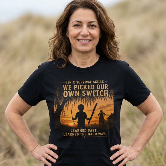 Gen X We Picked Our Own Switch Comfortable Cotton T-Shirt
