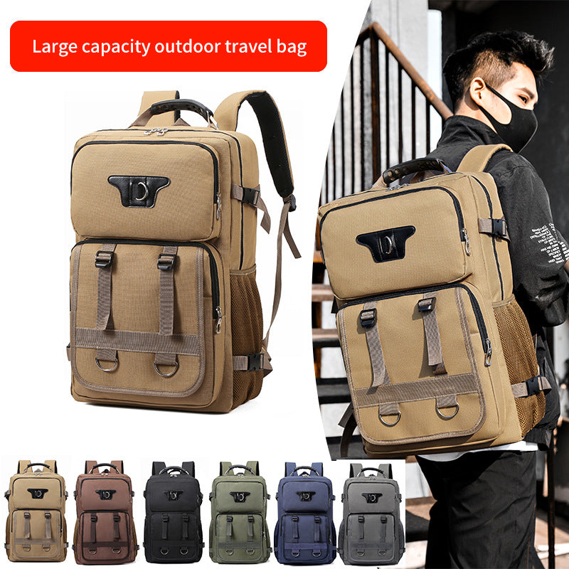 Durable on sale canvas backpack