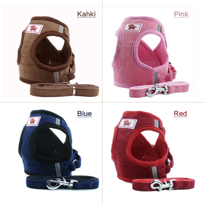 Elevate your walks with our Reflective Adjustable Breathable Harness & Leash sets. Designed for safety and comfort, the reflective material keeps your pup visible in low light while the breathable design keeps them cool. With adjustable straps, finding the perfect fit has never been easier.