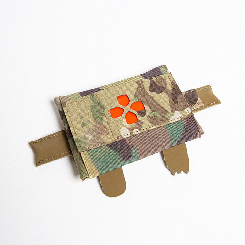 Be prepared for any adventure with our Camouflage Compact First Aid Kit. This kit features camouflage design and is small enough to take on the go. Be confident knowing you have all the essentials for any unexpected situation. Stay safe and be ready for anything with our first aid kit!