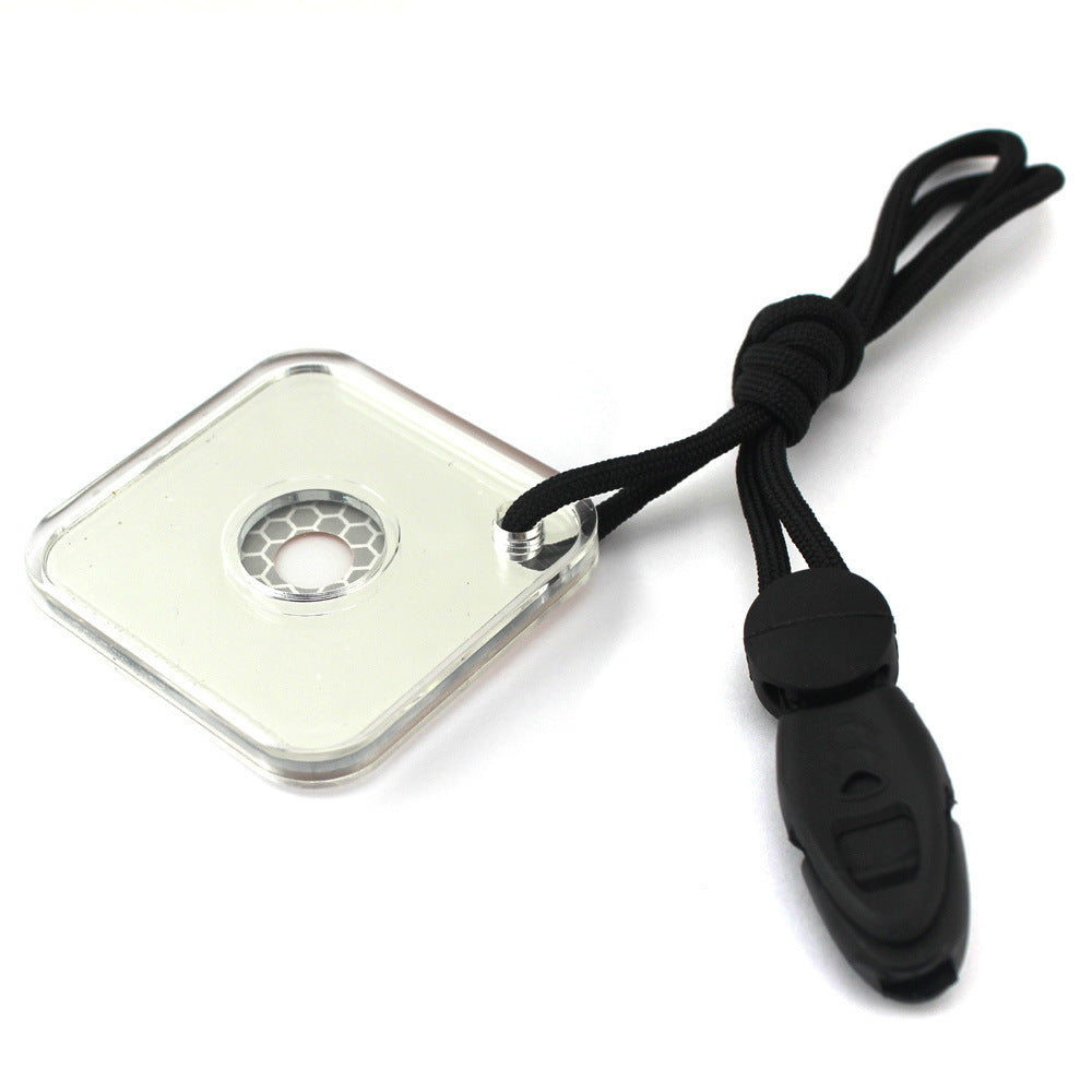 Don't get stranded in the wilderness without this must-have Long Distance SOS Signal Mirror! With long distance capabilities, you'll be able to send an SOS signal that can be seen from up to 10 miles away! Keep yourself or a loved one safe with this essential bug out bag item.