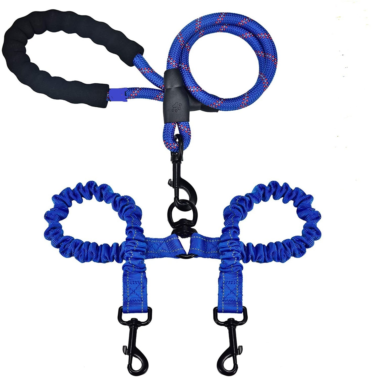 The Explosion-Proof Double-Headed Luminous Pet Leash offers enhanced safety for pet owners who walk multiple pets simultaneously. Engineered with explosion-proof materials, this durable leash ensures maximum strength and reliability.