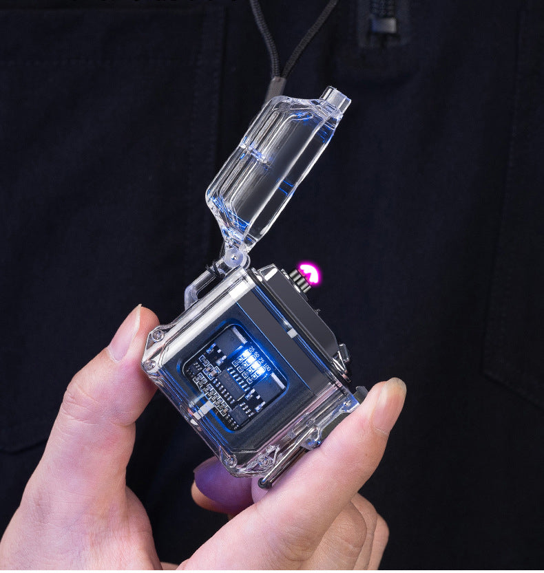 The USB Windproof Double Arc Electric Lighter is an essential emergency companion. Crafted with a durable, windproof design, this lighter allows for reliable use in any weather, ensuring your safety in any situation. Refillable and USB powered, this reliable lighter is perfect for any emergency.
