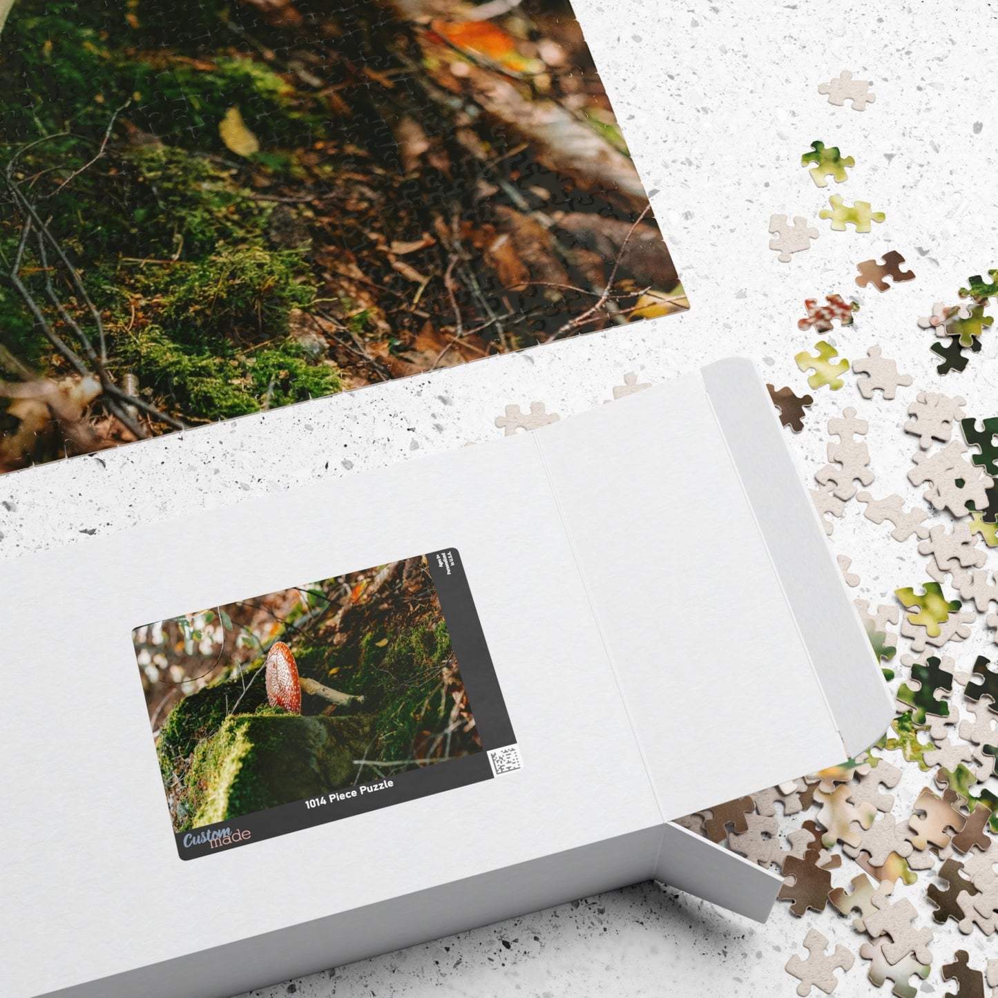 Beautiful Single Mushroom Puzzle - 110 to 1014 Pieces