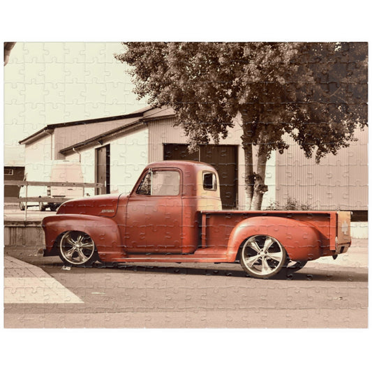 Experience nostalgia and challenge your mind with our Classic Chevrolet Truck Puzzle. With 110 to 1014 pieces, this timeless puzzle features a stunning image of a classic Chevrolet truck. Perfect for puzzle enthusiasts and car lovers alike, it makes a great addition to any puzzle collection.