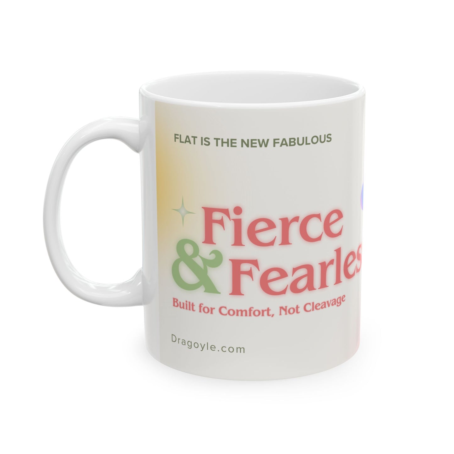 Make your morning routine a little more empowering with our Fierce & Fabulous Double Mastectomy Supportive Ceramic Mug. Designed with strength and beauty in mind, this mug is a daily reminder of your resilience and courage.