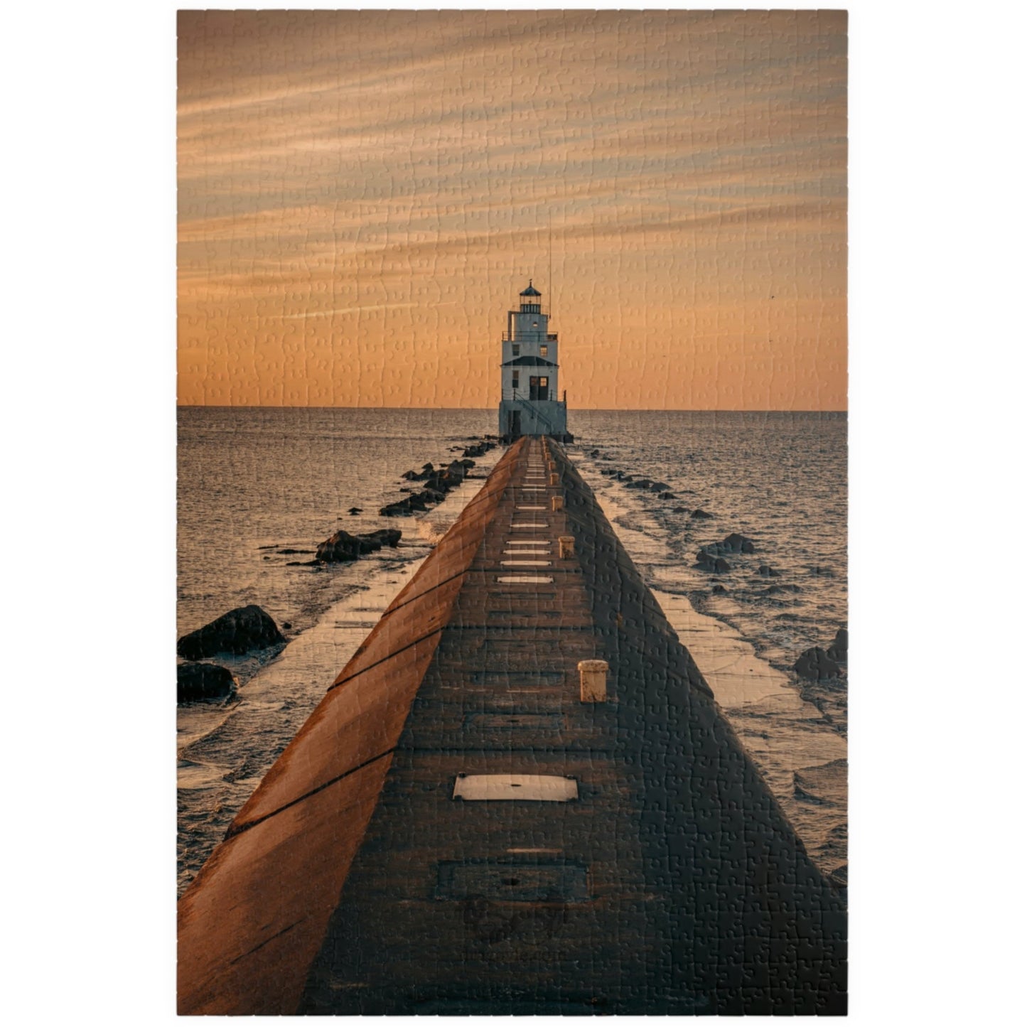 Create a serene and meditative atmosphere with our Light House Pathway Puzzle. Each piece is carefully crafted to fit together, revealing a stunning lighthouse pathway scene. With 110 to 1014 pieces, this premium puzzle will provide hours of relaxation and satisfaction. Perfect for puzzle enthusiasts and art lovers alike.