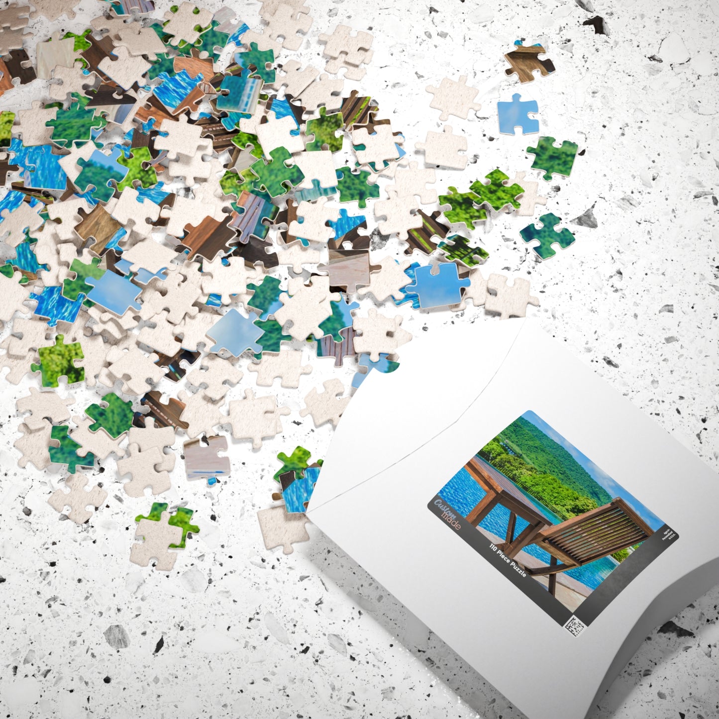Sit back, relax, and puzzle your day away with our Sitting Around The Pool Puzzle. With 110 to 1014 pieces, this puzzle will keep you entertained for hours. Perfect for a lazy day by the pool or a fun night in, this puzzle is a must-have for any puzzle-lover!