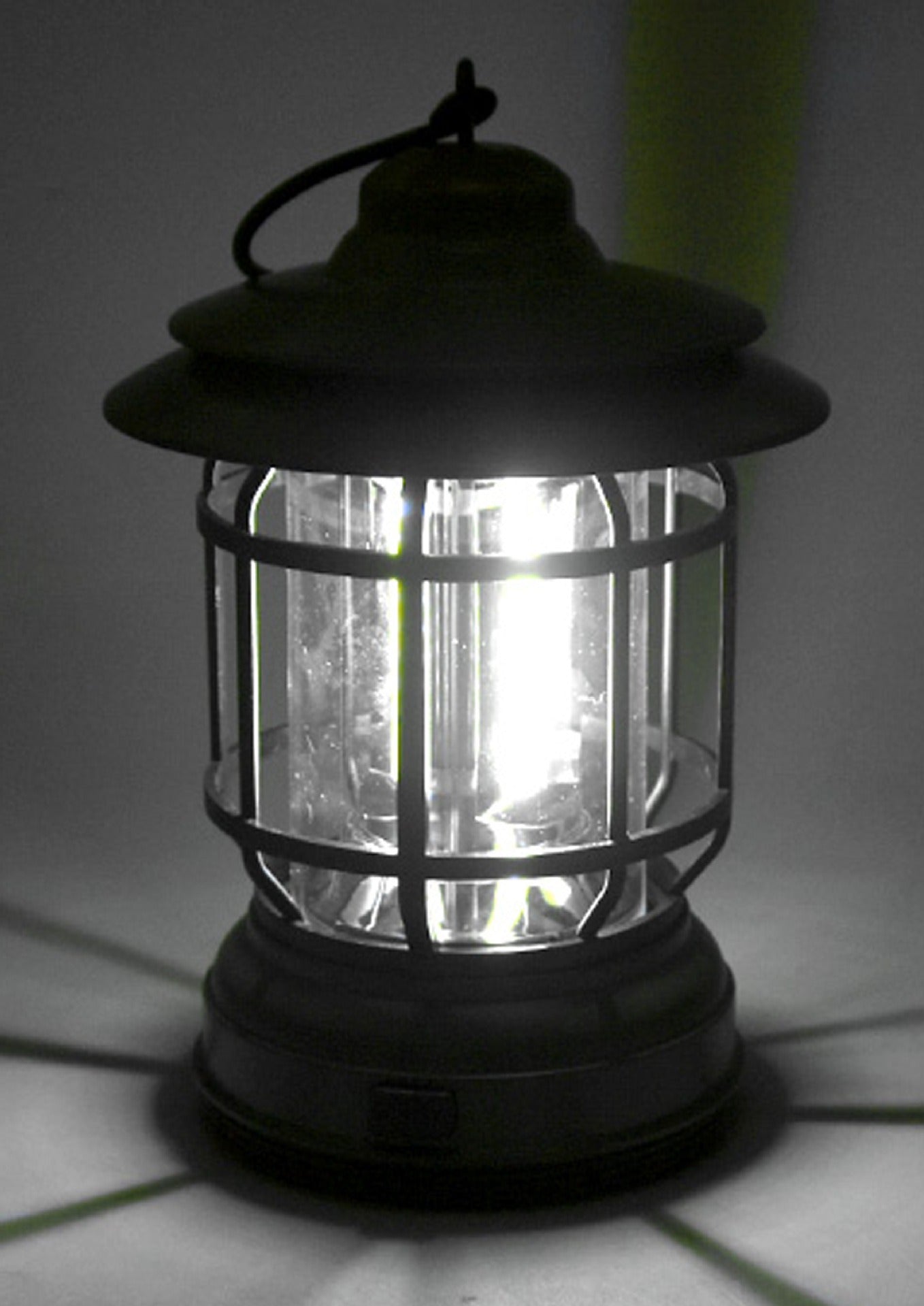 This retro lantern is a must-have for camping and exploring! It's rechargeable, multi-functional, and has an eye-catching design - perfect for making a statement. Enjoy safe and cool illumination any time, anywhere.
