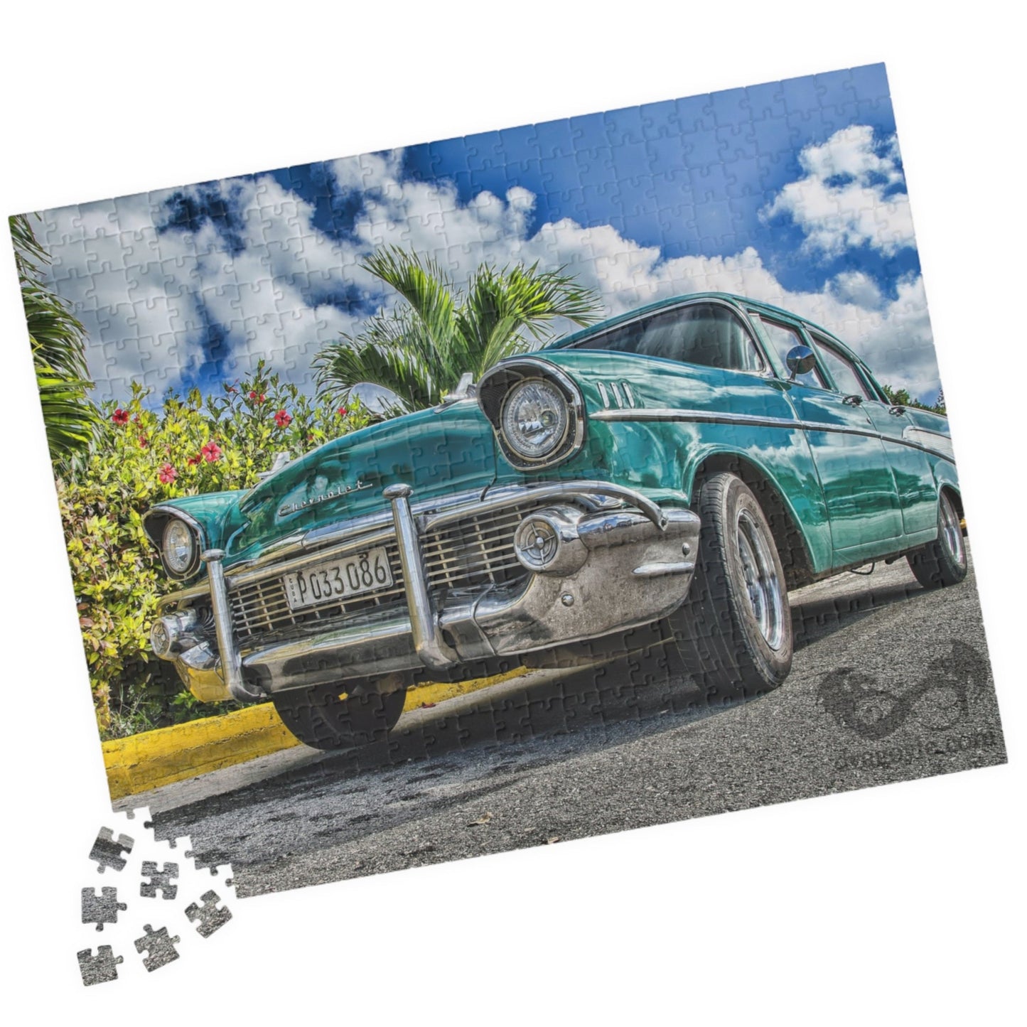 Indulge in a sophisticated puzzle experience with our Blue Classic Car Puzzle. Unleash your inner artist and immerse yourself in the world of vintage luxury. With 110 to 1014 pieces, this puzzle will challenge and delight, providing hours of elegant entertainment.