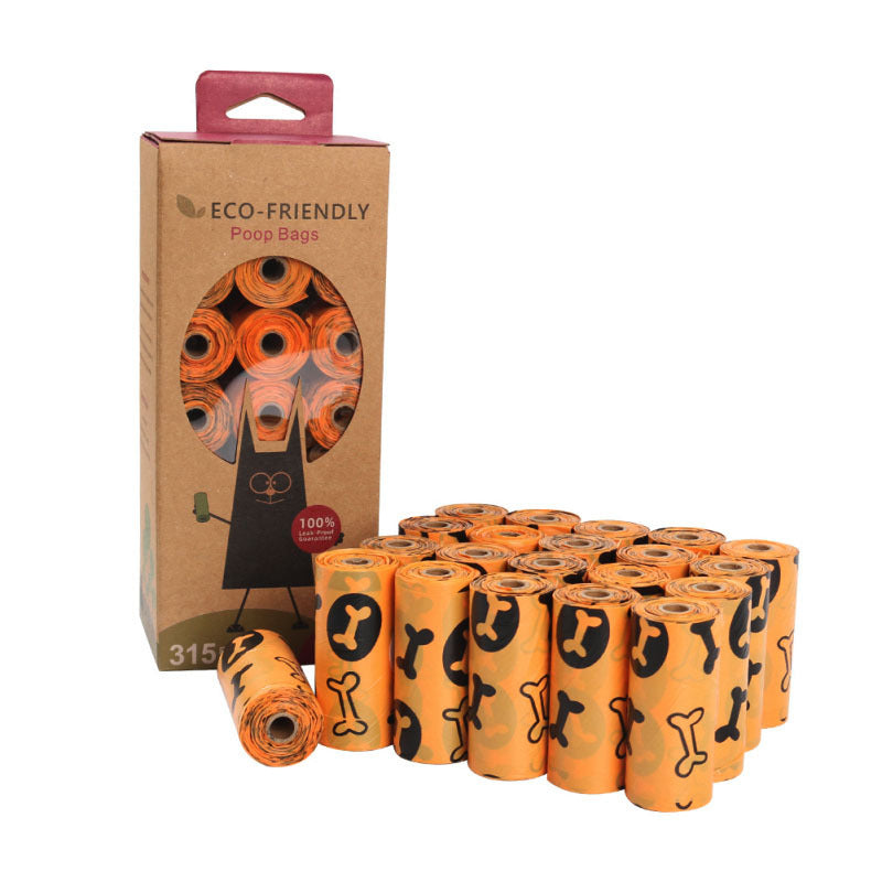 Eco-conscious and convenient, our Bulk Degradable Pet Poop Bags are the perfect solution for pet waste cleanup. Made with biodegradable materials, they are not only better for the environment but also easy to use and dispose of.