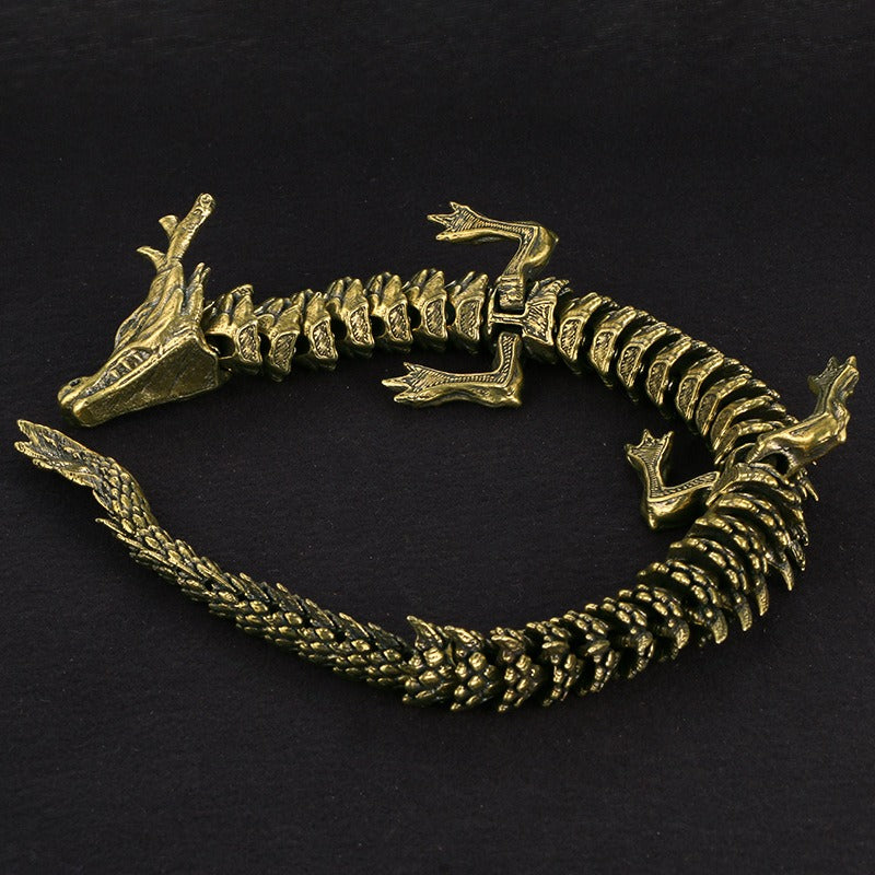 This stunning Antique Zodiac Collectable Dragon is crafted with intricate detail and care. Its unique design presents one of the most valuable collectables for any lover of Chinese dragons and zodiac signs. A truly inspiring piece!