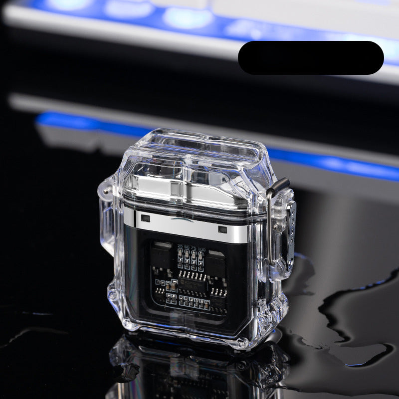 The USB Windproof Double Arc Electric Lighter is an essential emergency companion. Crafted with a durable, windproof design, this lighter allows for reliable use in any weather, ensuring your safety in any situation. Refillable and USB powered, this reliable lighter is perfect for any emergency.