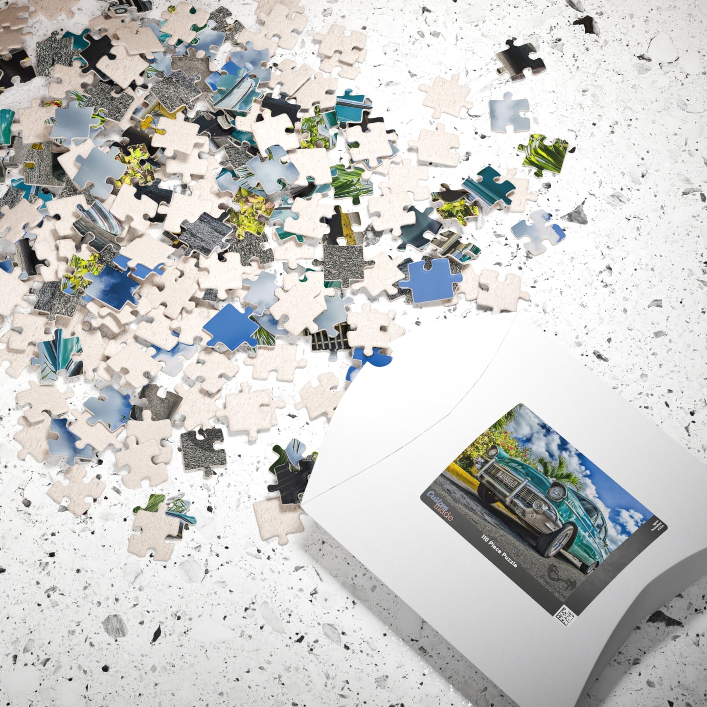 Indulge in a sophisticated puzzle experience with our Blue Classic Car Puzzle. Unleash your inner artist and immerse yourself in the world of vintage luxury. With 110 to 1014 pieces, this puzzle will challenge and delight, providing hours of elegant entertainment.